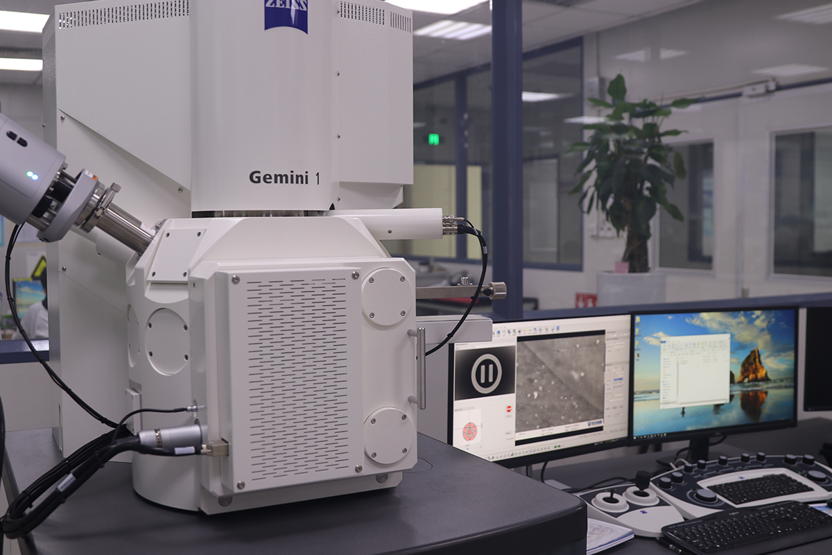 Coordinate measuring machine in the quality control lab